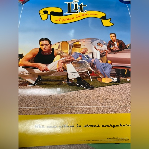 Lit  band Tour Poster - Picture 2 of 3